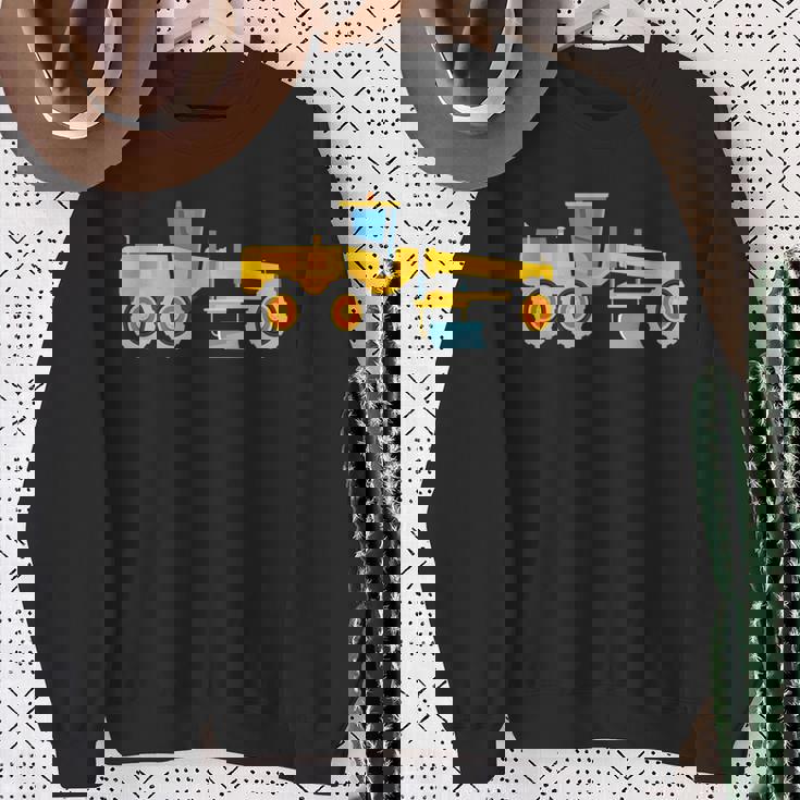 モーターグレーダー大好き、メンズ・ボーイズ・キッズ スウェットシャツ 年配の女性への贈り物