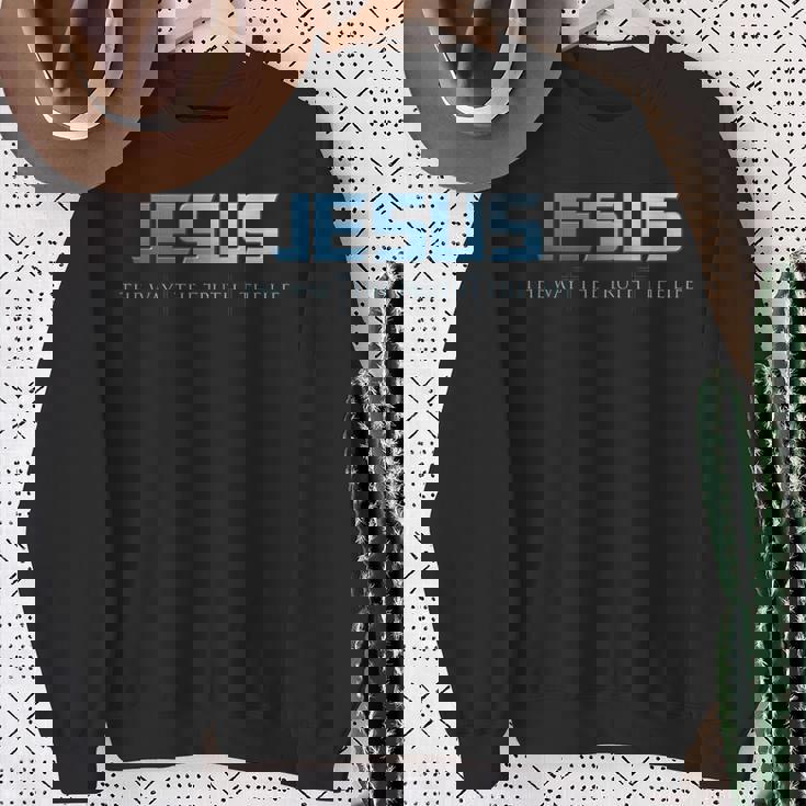 ヨハネ14 スウェットシャツ 年配の女性への贈り物