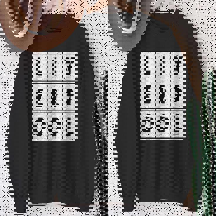 リバプール ギフト リヴァプール イギリス グレートブリテン スウェットシャツ 年配の女性への贈り物