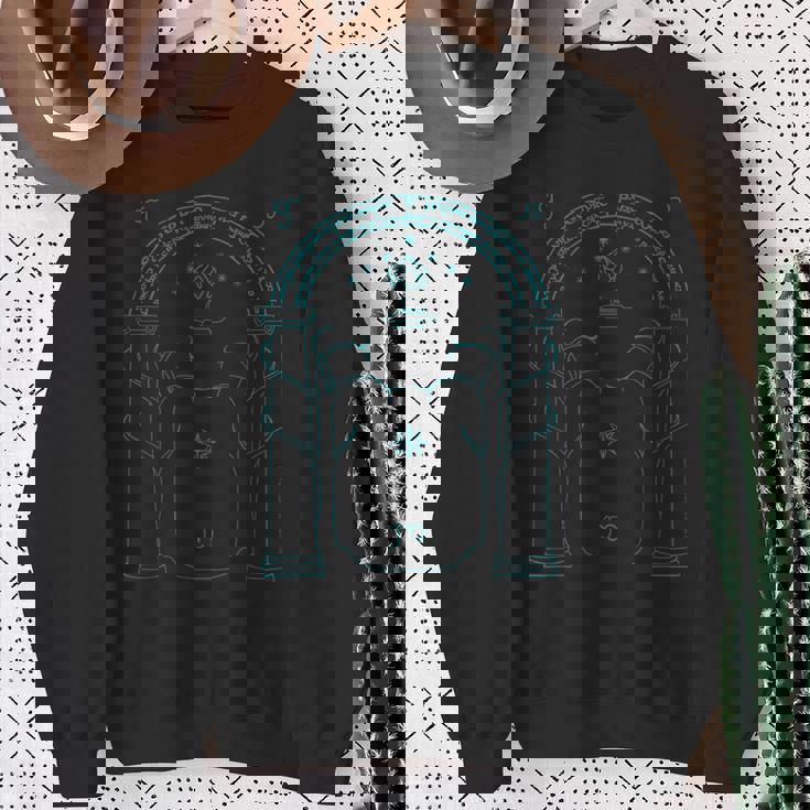 ロード・オブ・ザ・リング ドゥリンのドア スウェットシャツ 年配の女性への贈り物