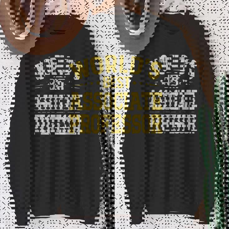 ワールドベスト准教授職位准教授 スウェットシャツ 年配の女性への贈り物