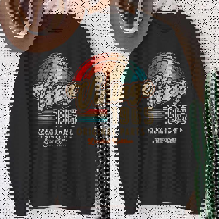 ヴィンテージ 1965 オリジナル・パーツ 限定版 誕生61周年記念 スウェットシャツ 年配の女性への贈り物