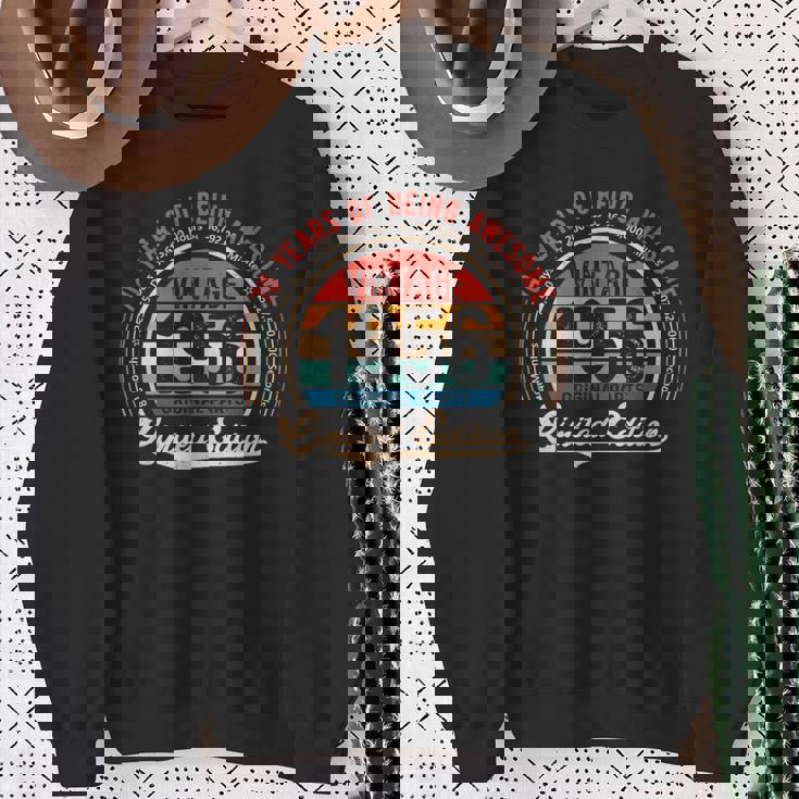 ヴィンテージ 70歳の誕生日 1956年生まれの70年 スウェットシャツ 年配の女性への贈り物