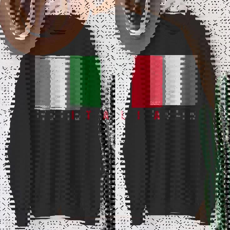 ヴィンテージイタリアンシャツ イタリア国旗 6月2日シャツ イタリア国旗 スウェットシャツ 年配の女性への贈り物