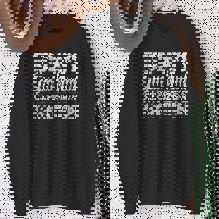 今日の気分は焼き鳥が主催 スウェットシャツ 年配の女性への贈り物