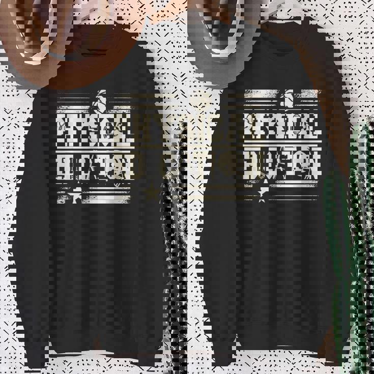 体育の先生 スウェットシャツ 年配の女性への贈り物