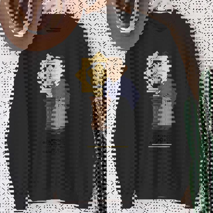 偉人シリーズ_坂本龍馬 スウェットシャツ 年配の女性への贈り物