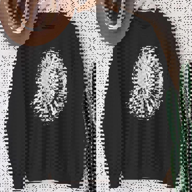 古生物学 アンモナイトプリント、古生物学者 化石アンモナイト スウェットシャツ 年配の女性への贈り物