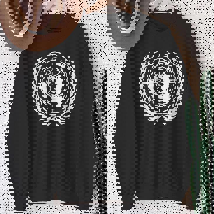 国連旗 スウェットシャツ 年配の女性への贈り物