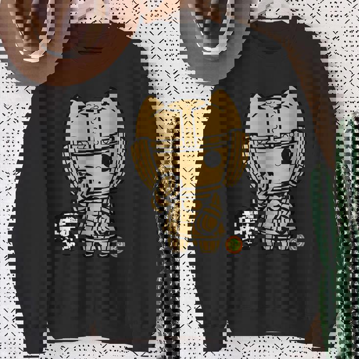 埴輪猫はにゃにゃ_004 スウェットシャツ 年配の女性への贈り物