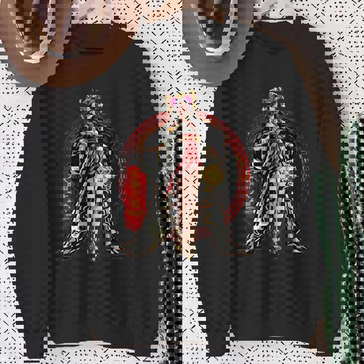 天照大神 太陽 女神 古代日本神話 神 スウェットシャツ 年配の女性への贈り物