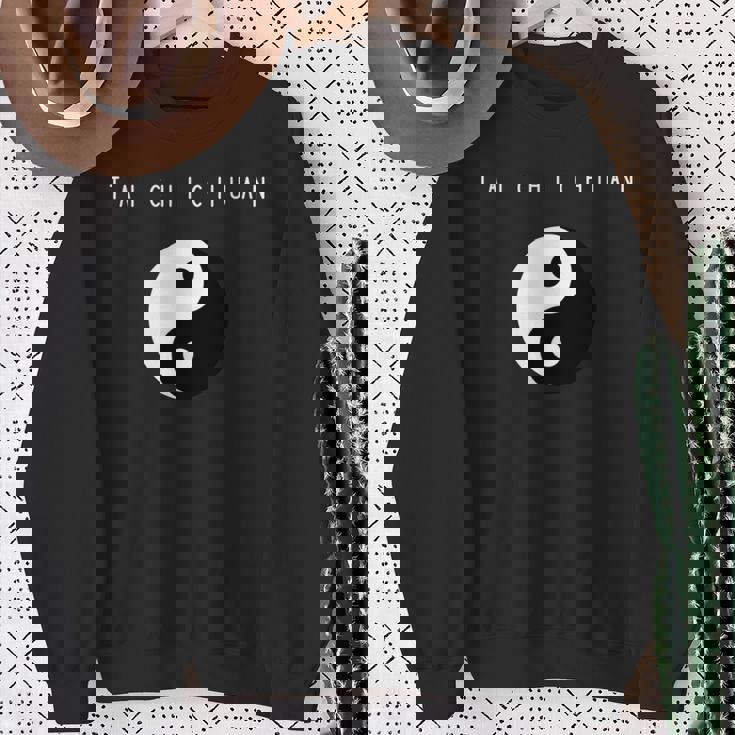 太極拳 長袖tシャツ スウェットシャツ 年配の女性への贈り物