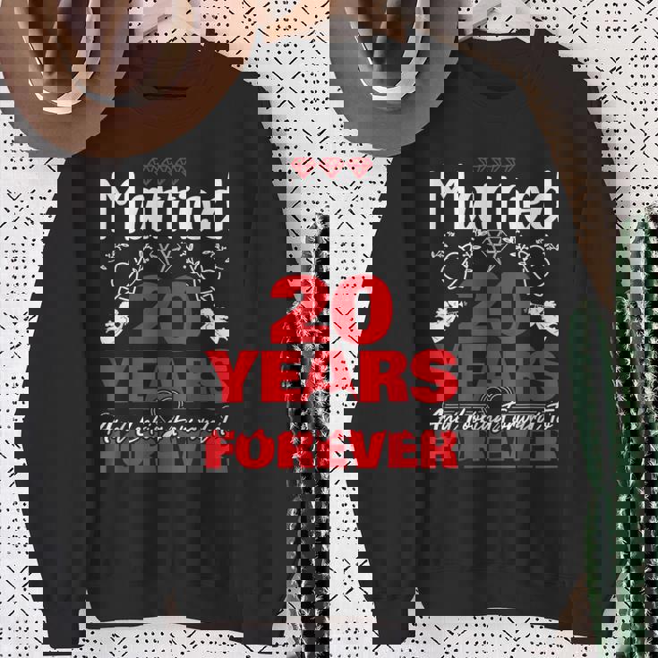 夫、妻へのギフト 結婚20年前 結婚記念日 スウェットシャツ 年配の女性への贈り物