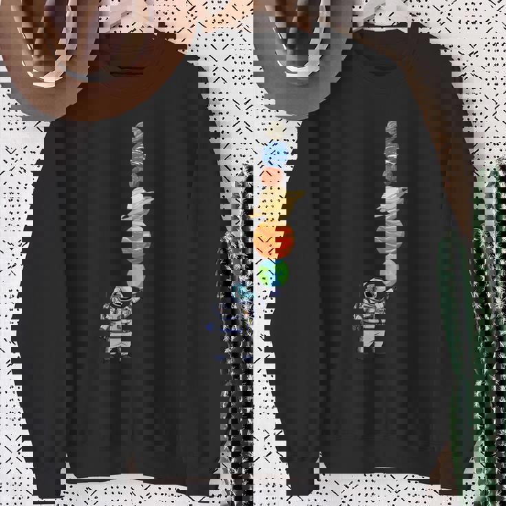 宇宙飛行士 プラネット アイスクリーム 宇宙服 スウェットシャツ 年配の女性への贈り物