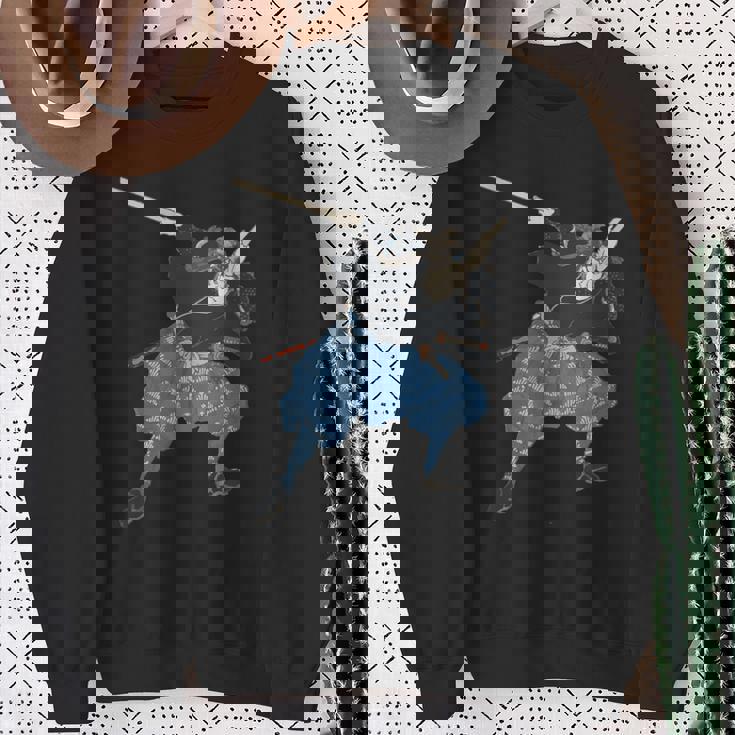 宮本武蔵 武士 武道 スウェットシャツ 年配の女性への贈り物