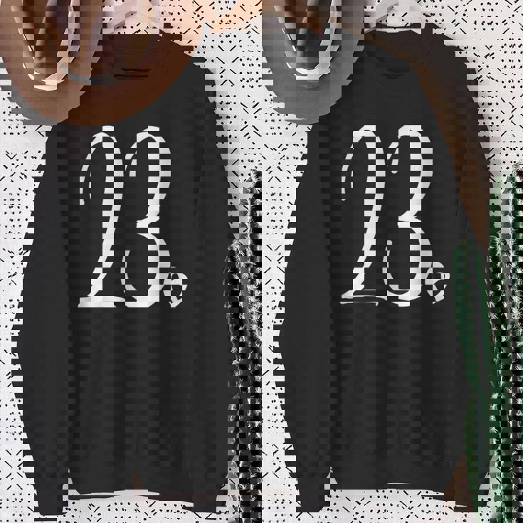 数字23 23歳 23歳 23歳の誕生日 23歳 スウェットシャツ 年配の女性への贈り物