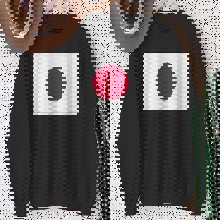 日本の国旗 日の丸 昇る太陽 日本 日書き デザイン スウェットシャツ 年配の女性への贈り物