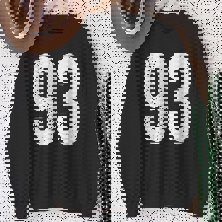 番号 93 スウェットシャツ 年配の女性への贈り物