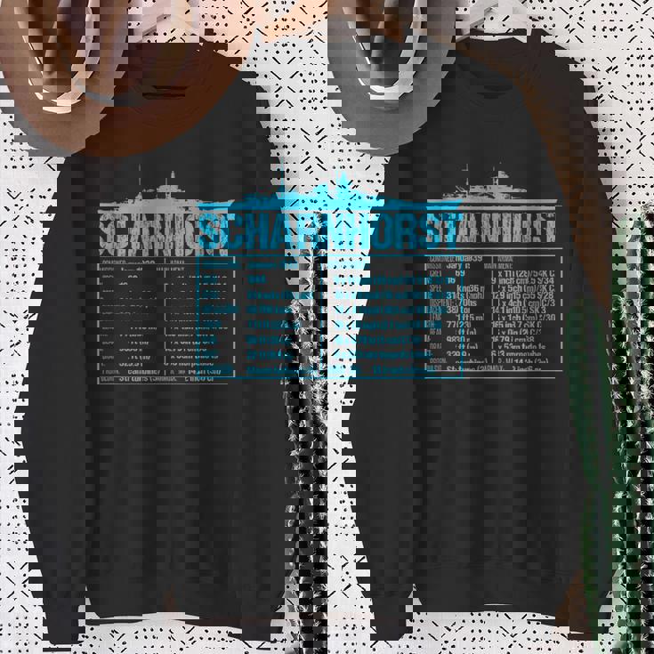 第二次世界大戦 シューンホルスト ドイツ戦艦 ヴェルマハト スウェットシャツ 年配の女性への贈り物