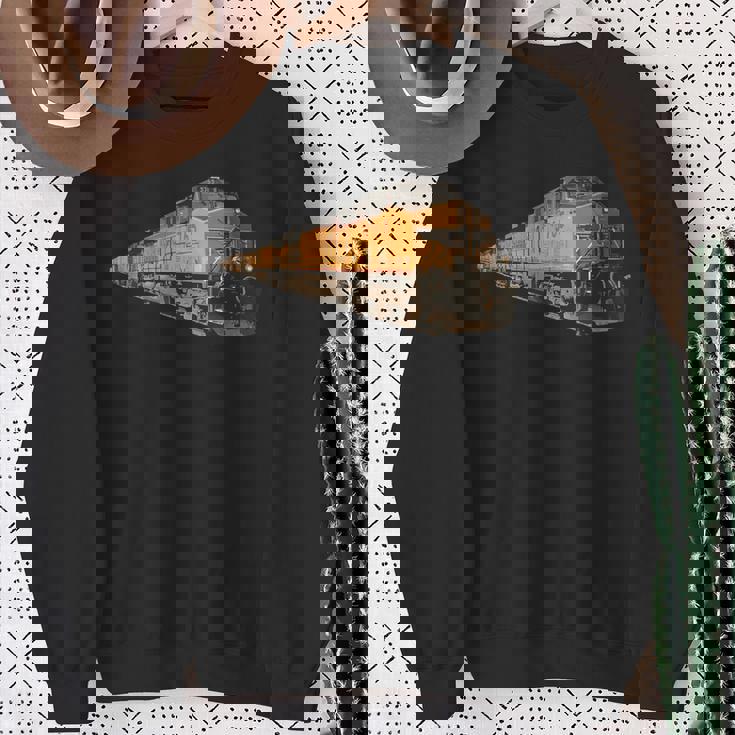 貨物列車 スウェットシャツ 年配の女性への贈り物