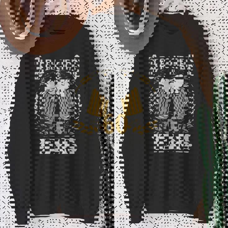 還暦祝い 60歳 1966年 ビール デザイン 面白い メンズ レディース 長袖tシャツ スウェットシャツ 年配の女性への贈り物