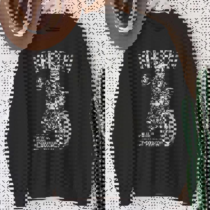 還暦祝い バイク好き 猫好き 父 男性 クラシックバイク 60歳 I'm Not Old Just Upgrading スウェットシャツ 年配の女性への贈り物