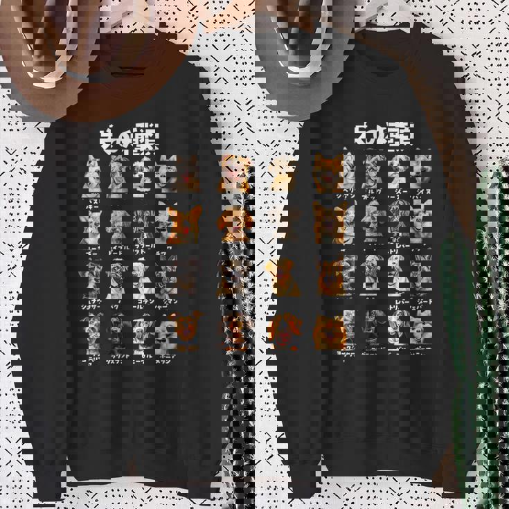 面白いtシャツ 犬 イヌ 犬の種類 わんこ メンズ 犬好き グッズ かわいい 面白い 服 ネタ スウェットシャツ 年配の女性への贈り物