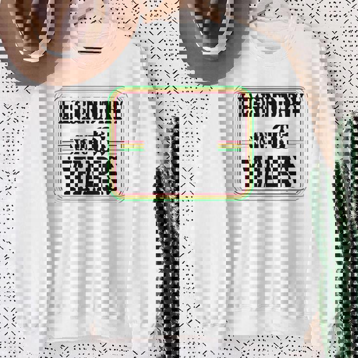 63歳の伝説、63歳の誕生日、ついに63歳 スウェットシャツ 年配の女性への贈り物