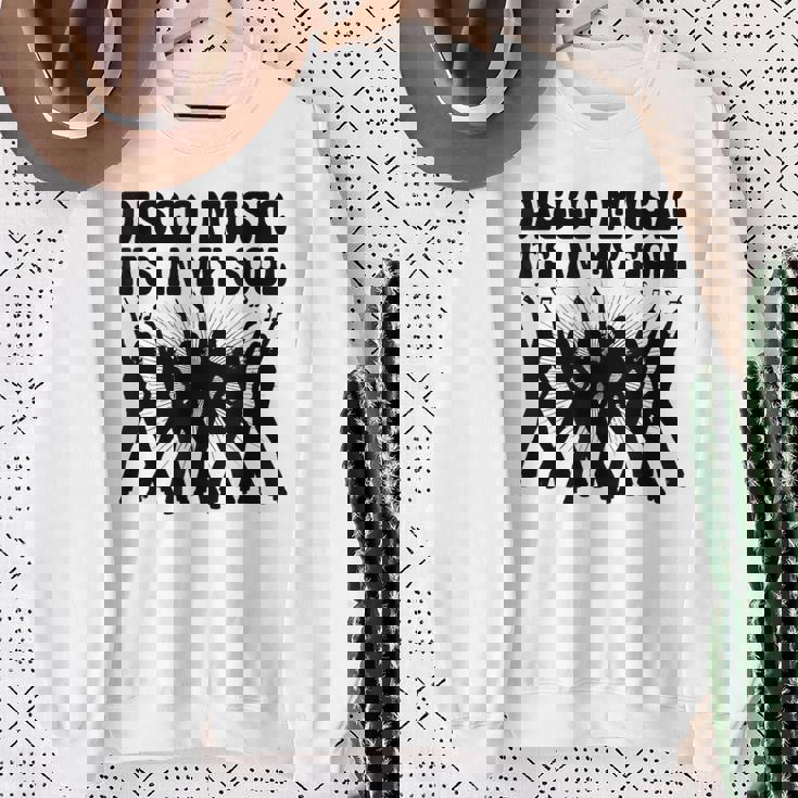 Disco Music It's In Myoul ヴィンテージ 70年代 ダンシング レトロダンス スウェットシャツ 年配の女性への贈り物