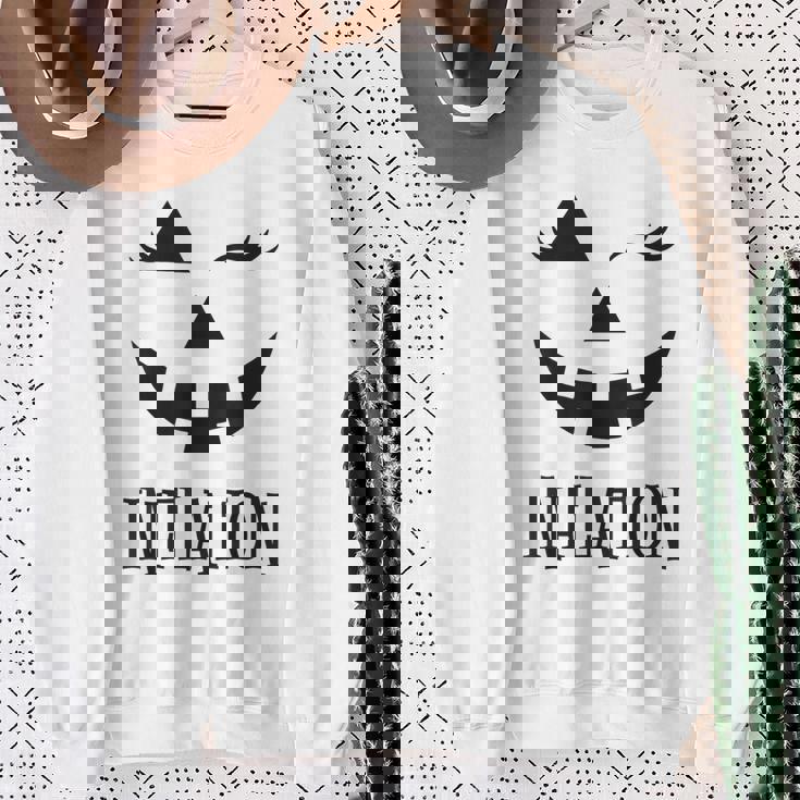 Due To Inflation This Is My Halloween Costume Couples Sweatshirt Gifts for Old Women