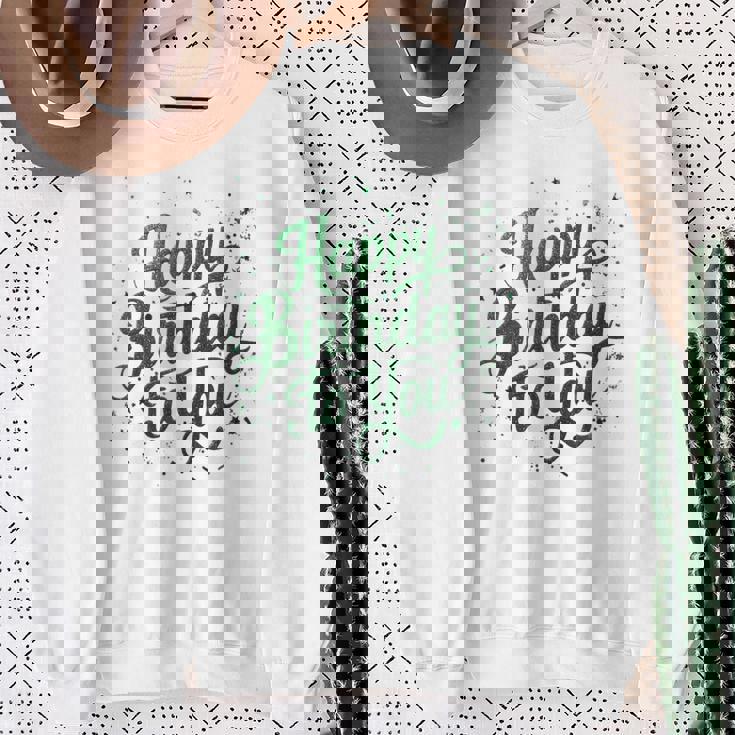 Happy Birthday To You バースデーパーティー メンズ レディース キッズ スウェットシャツ 年配の女性への贈り物