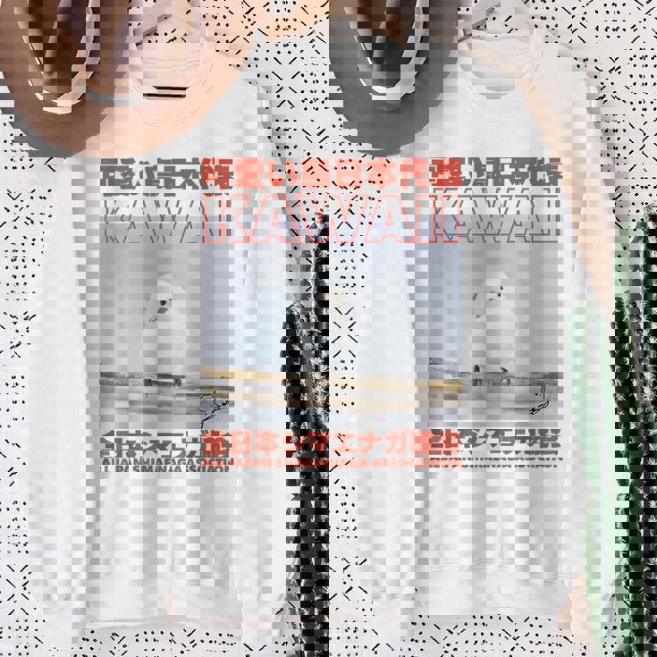 Japanese Kawaii Bird スウェットシャツ 年配の女性への贈り物