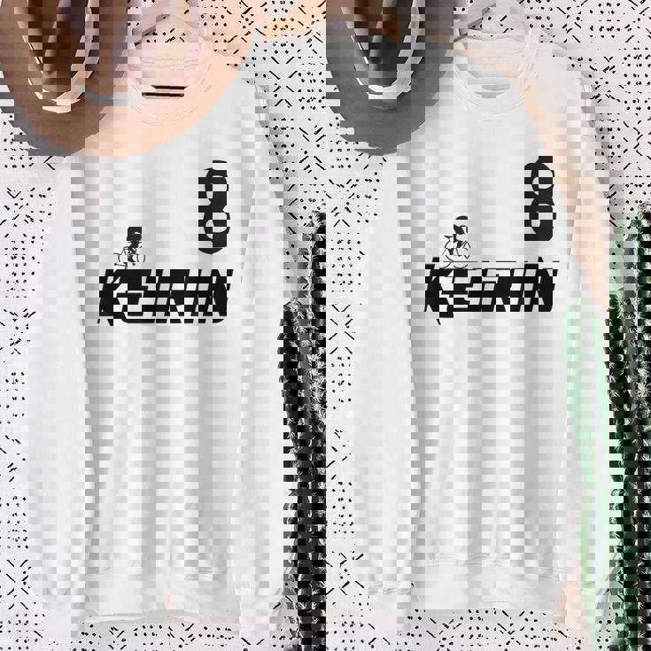 Keirin Pink Number 8 ピンクジャージ ナンバー8 レーシングリング スウェットシャツ 年配の女性への贈り物