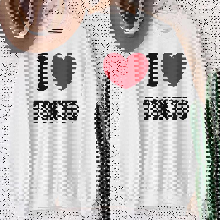 I Love Tokyo 東京が大好き スウェットシャツ 年配の女性への贈り物