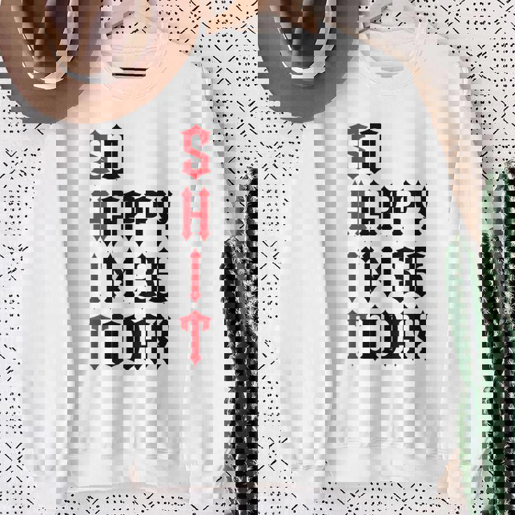 So Happy I'm 36 Today 36Th Birthday ジョーク 36歳の誕生日 スウェットシャツ 年配の女性への贈り物