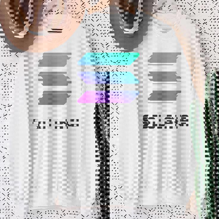 Solコインcryptocurrency 30ソラナ・テクノロジーolana スウェットシャツ 年配の女性への贈り物