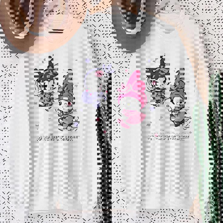 【ハロウィン特集】Usデザイン マイメロディ&クロミ 夜空 スウェットシャツ 年配の女性への贈り物