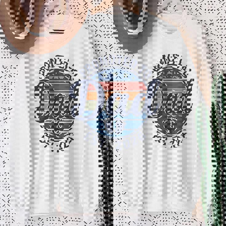 はじめてのお父さんがパパに昇進 2026 父の日男性 スウェットシャツ 年配の女性への贈り物