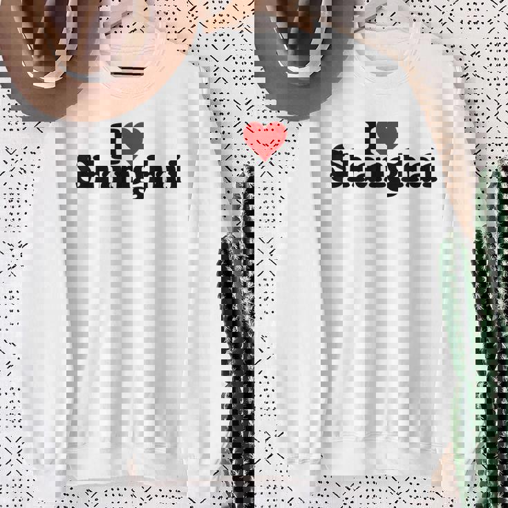 アイラブハート上海チャイナ スウェットシャツ 年配の女性への贈り物