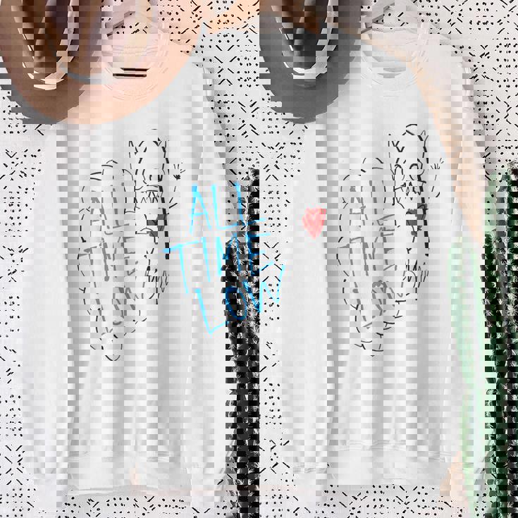 オールタイムローモンスターハート スウェットシャツ 年配の女性への贈り物