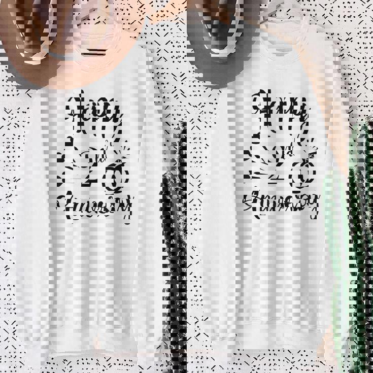 カップル2周年記念プレゼント クールな2周年記念 スウェットシャツ 年配の女性への贈り物