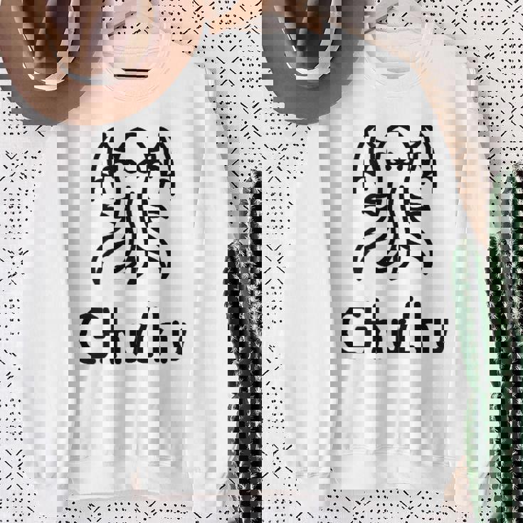 クトゥルフ 触手 モンスター コズミックホラー 面白い Ia Ia スウェットシャツ 年配の女性への贈り物