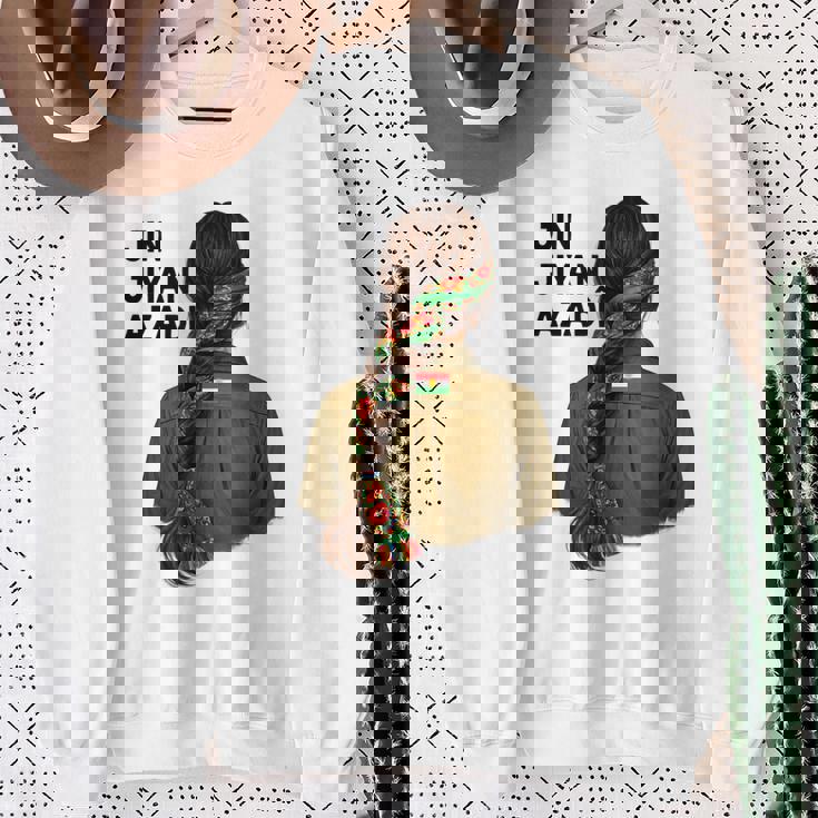 クルディスタン・ノウルーズ、ジン、ジヤン、アザディ・ロジャワ、クルディスタンが大好き スウェットシャツ 年配の女性への贈り物