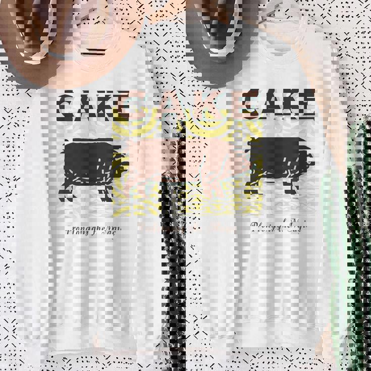 ケーキ 長引き The Magic スウェットシャツ 年配の女性への贈り物