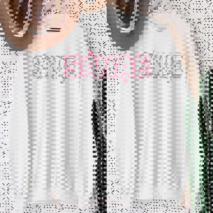 サナエさん用 さな早苗 スウェットシャツ 年配の女性への贈り物