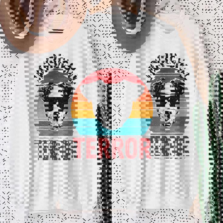 ジャック・ラッセル・テラー・テリア ファニー パーソンズ 犬 スウェットシャツ 年配の女性への贈り物