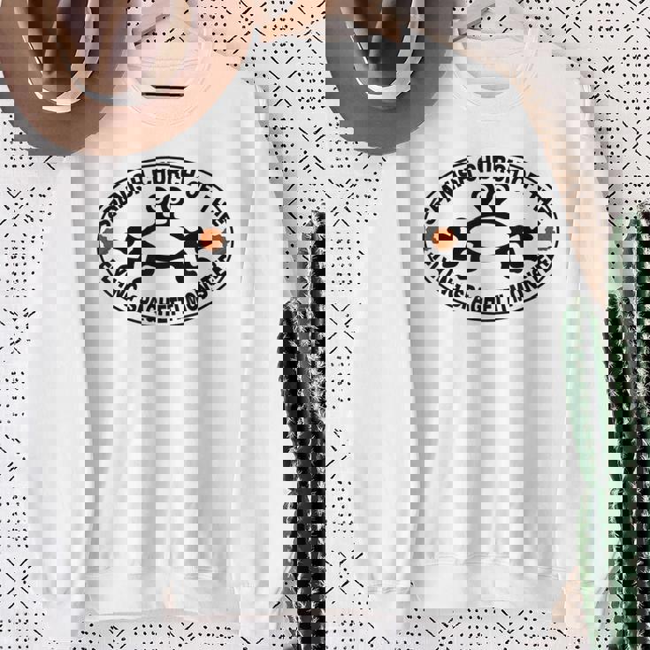 スパニッシュ教会 フライングスパゲッティモンスター Fsm スウェットシャツ 年配の女性への贈り物