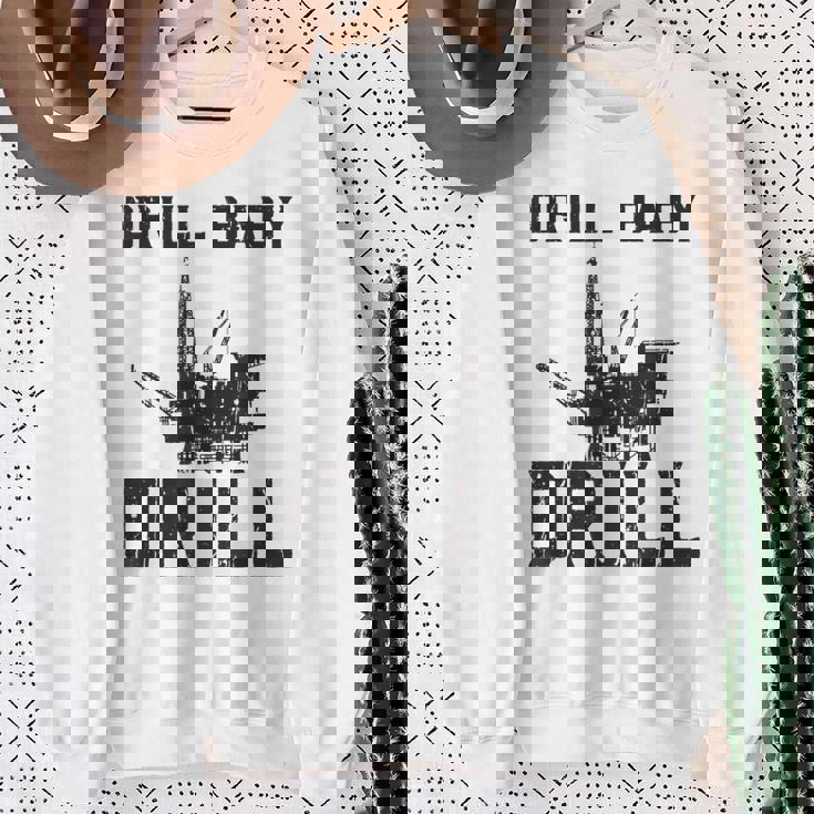 ドリル ベビードリル ドリル スウェットシャツ 年配の女性への贈り物