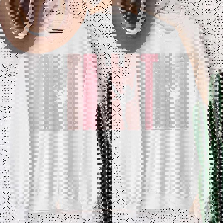 バレエ カットアウト アラベスク バックプリント ダンス スウェットシャツ 年配の女性への贈り物