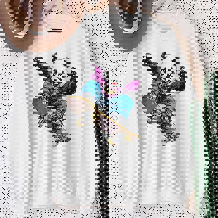 パンダベア スケートボード スケーター パンダベ スウェットシャツ 年配の女性への贈り物